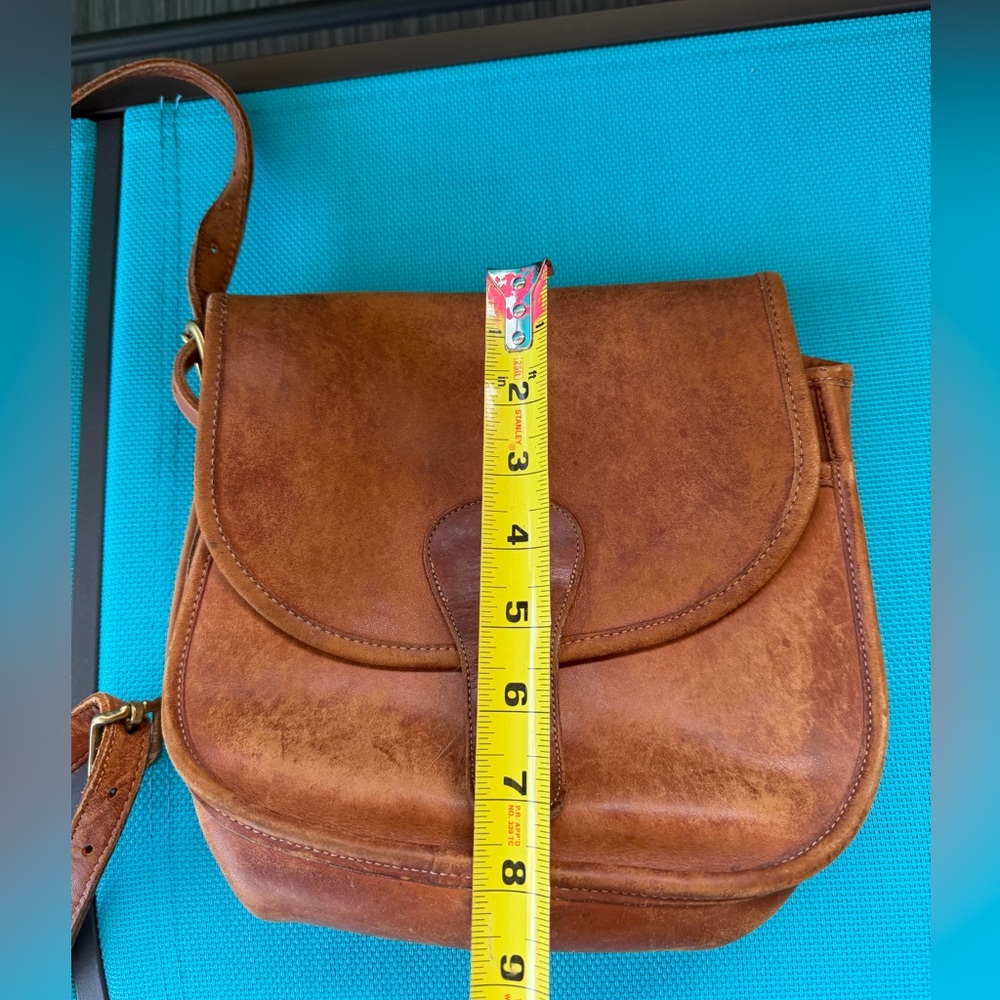Vintage Coach Saddlery Leather Crossbody Bag - Picture 12 of 12